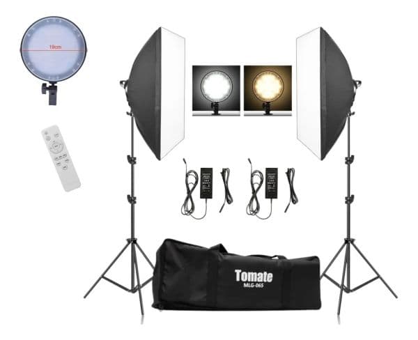 Soft Box Tomate Kit 2 Spots