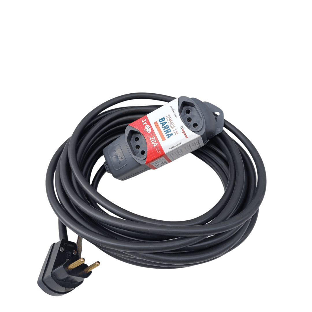 Régua 10m 3 tomadas