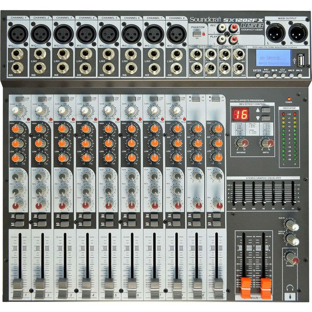 Mesa Soundcraft SX1202 FX 12ch