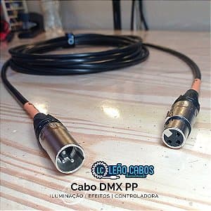 Cabo DMX 25m - Iluminação para locação