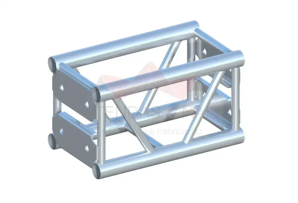 Box Truss Q30 Aço 0,50m - Estruturas Metálicas para locação