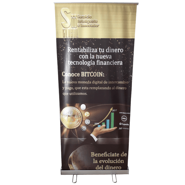 Porta Banner Alumínio