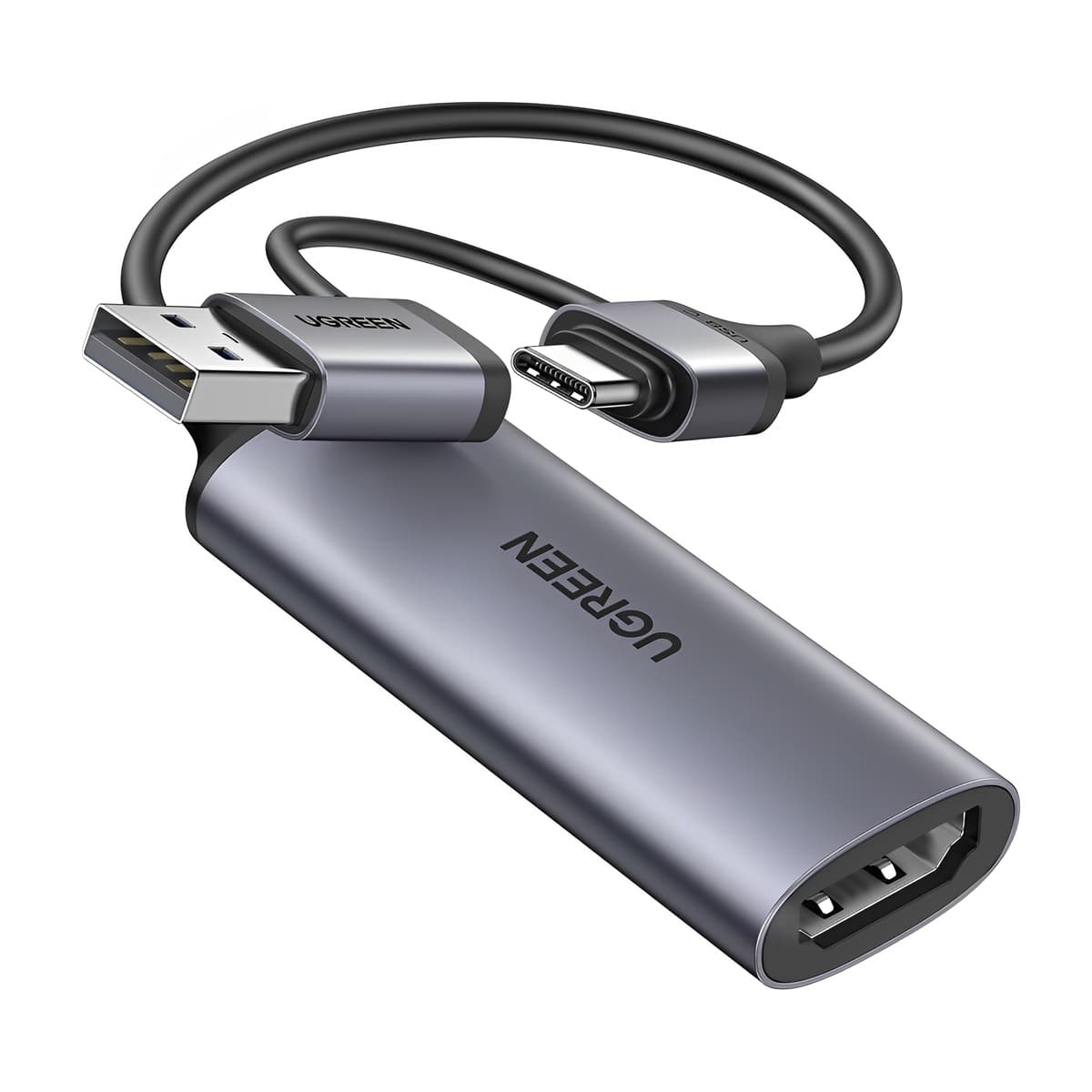 Placa Captura USB/Tipo-C Ugreen