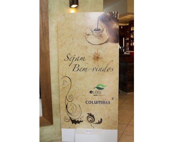 Totem Sinalizacao 1,70x0,80m