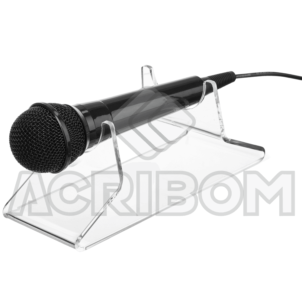 Suporte Acrilico para Microfone