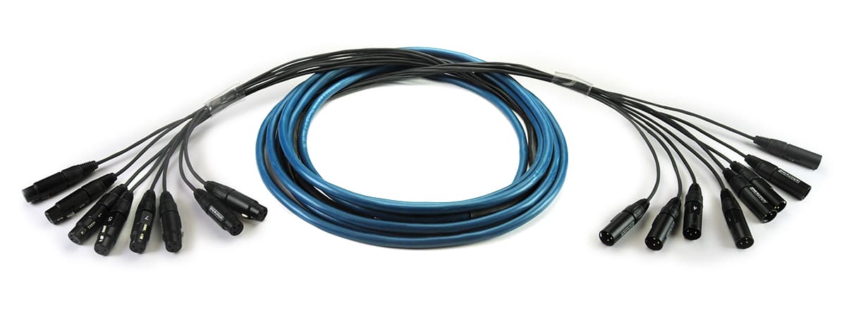 Medusa 8 Vias XLR 50m