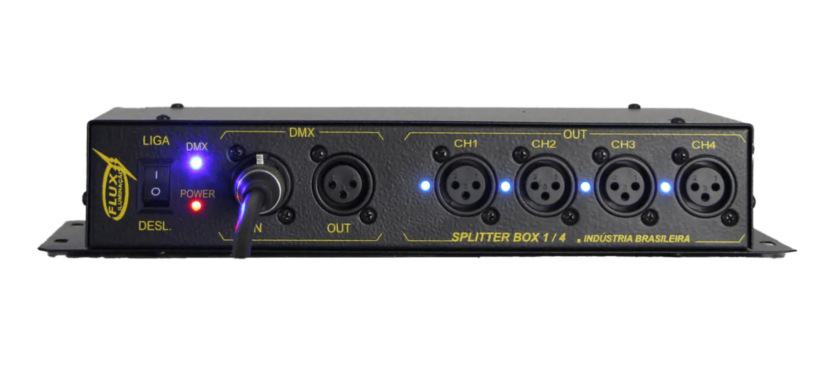 Splitter DMX 4ch