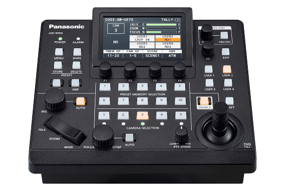 Controladora PTZ Panasonic - Captação e Streaming para locação