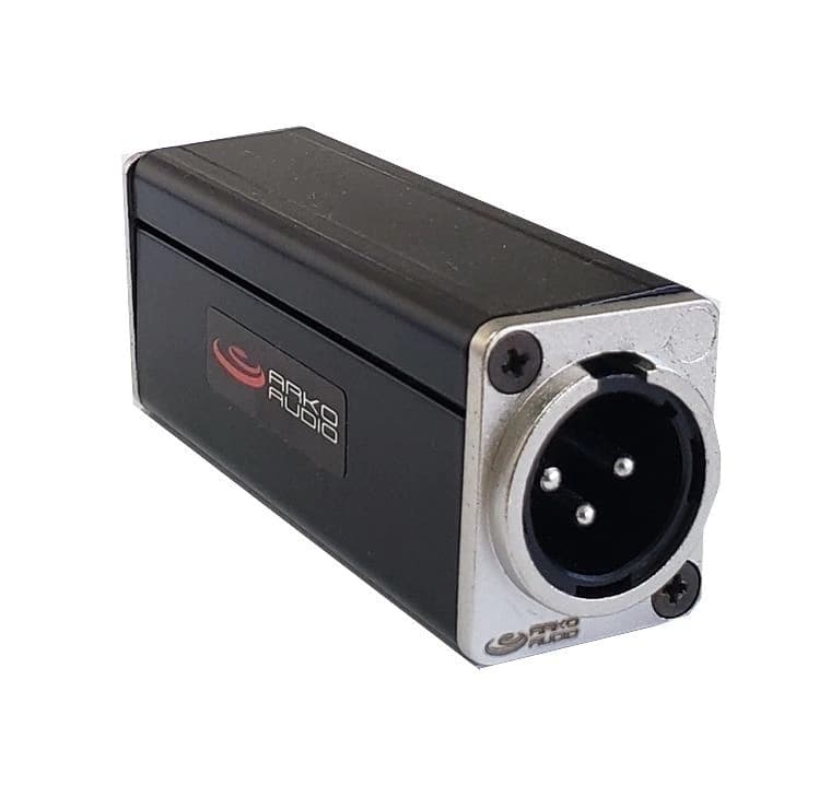 Adaptador Inversor XLR Macho - Áudio para locação