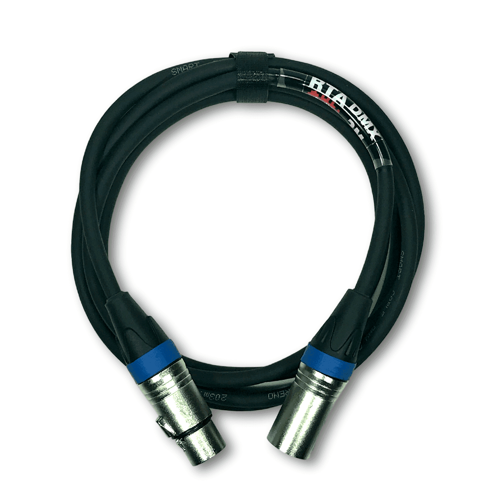 Cabo DMX 1m - Iluminação para locação